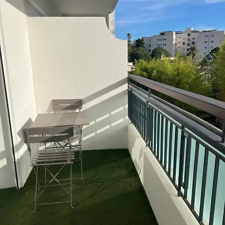 דירה Location Grand Studio 2 Grands Lits Centre Avec Terrasse Et Parking